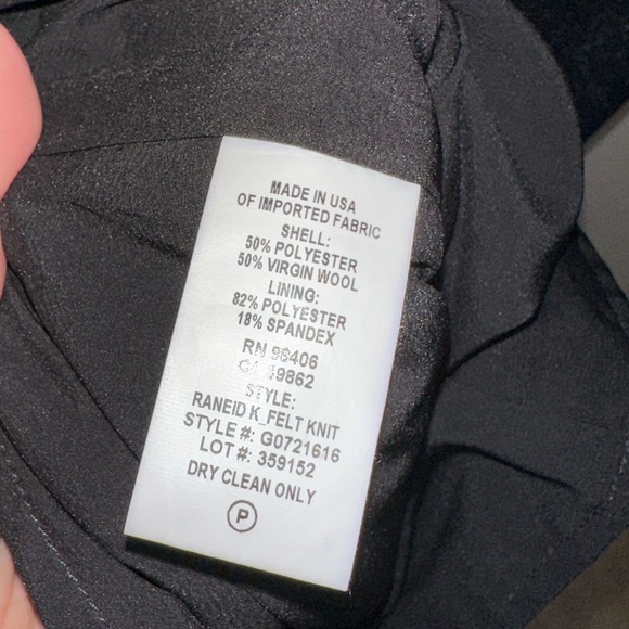 Theory Felt Wool Sheath Dress - Picture 6 of 6